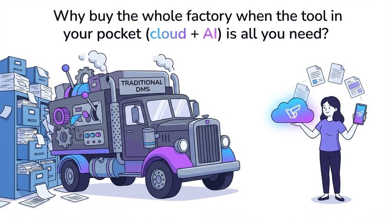 Cover Image: Why You Don&rsquo;t Need Traditional Document Management Software in 2026